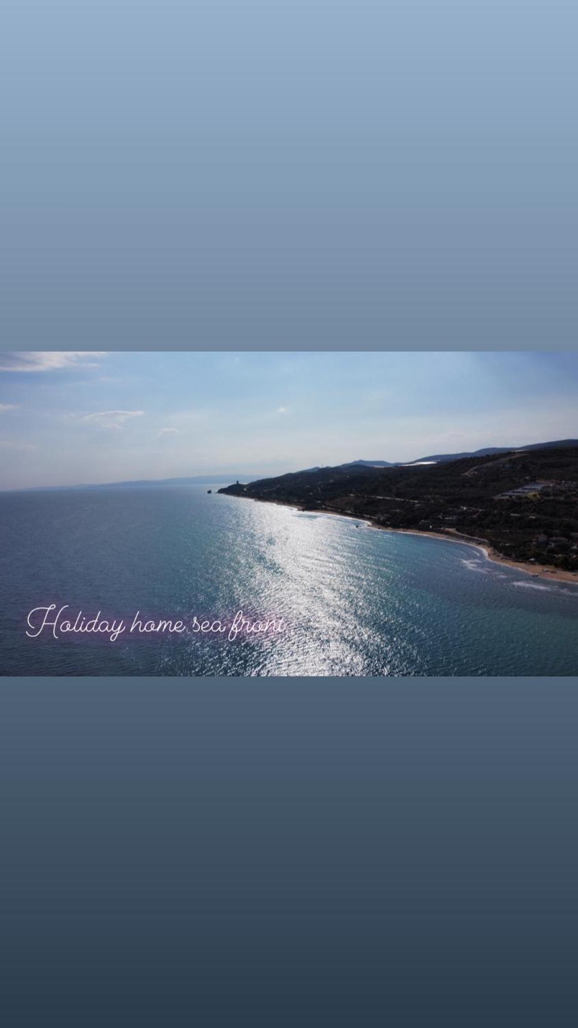 Holiday Home Sea Front Loutra Elevtheron Екстериор снимка